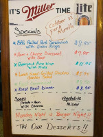 Grain Exchange menu
