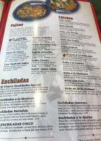 El Charro Mexican Restaurant menu