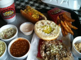Rick's Barbecue. food