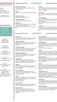 Frontera Sabores De Mexico menu