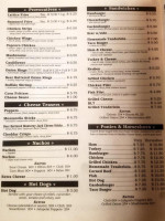 Jackson Street Pub menu