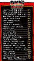 Dallas Marriott menu