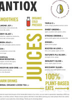 Red Horse menu