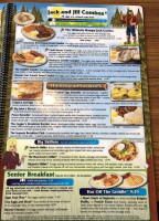 Lumberjack's menu