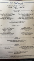 Le Colonial menu
