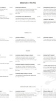 Merlin's Coffee menu