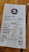 Mcdonald's menu