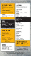 Ebby's North menu