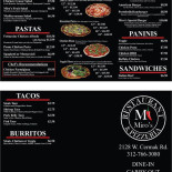 Bridge End Cafe Carta