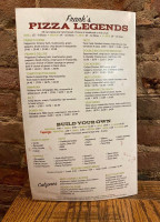 Franks Place menu