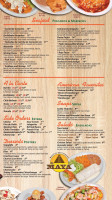 El Maya Mexican menu