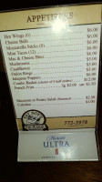 Fatboys menu