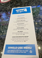 Epic menu