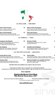 Zeffirelli Italiano menu