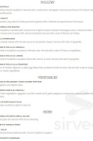 La Perla menu