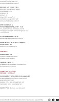 Touche Touchet Bakery And Cafe menu