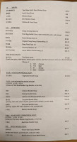Pho Le menu