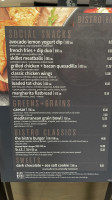 The Bistro – Eat. Drink. Connect. menu