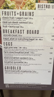 The Bistro – Eat. Drink. Connect. menu