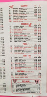 Joe's Carry Out menu