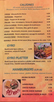 Casa Medina Mexican menu