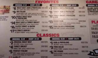 Mj's Restaurant Bar Grill menu