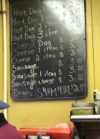 Boulevard Drinks menu