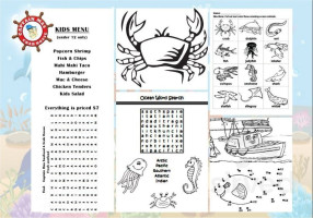 Captain Mas Crab House menu