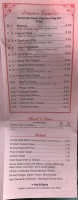 Panda Cafe menu