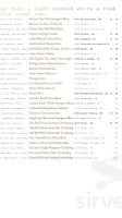 Narrative menu