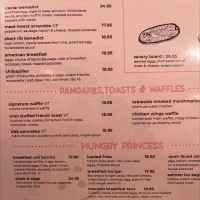 Breakfast And Bubbles menu