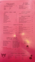 Breakfast And Bubbles menu