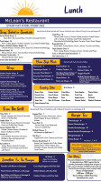 Mcleans menu
