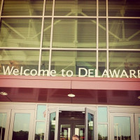 Biden Welcome Center outside