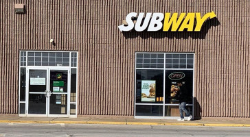 Subway outside