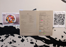 Tuna Kahuna menu