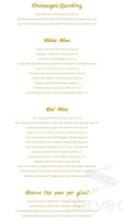 Dragon Chinese menu