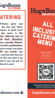 Hog N Bones menu