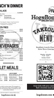 Hog N Bones menu