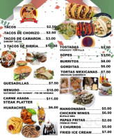 Tacos El Flako Lunch-dinner menu
