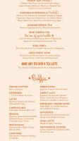 Doc's Oyster menu