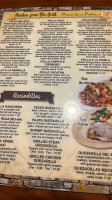 Fiesta Mexicana menu