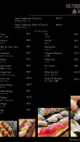 Pour Haus menu