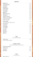 Caribbean Essence Sports Lounge And menu