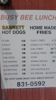 Port Jervis Pizza menu