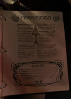 Parliament menu