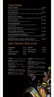 Cozumel Express menu