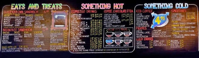 Evergreen Coffee Company menu