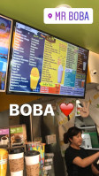 Boba Coffee Hookah menu
