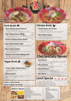 Joseph's Cafe menu